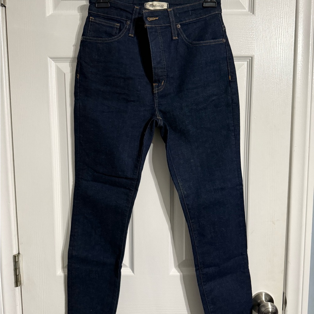 Madewell Men's Deep Indigo Relaxed Jeans